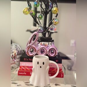 Ghostly White Halloween Mug